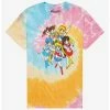 Pretty Guardian Sailor Moon Sailor Guardians Group Portrait Tie-Dye T-Shirt - BoxLunch Exclusive -boxlunch store 17986557 hi