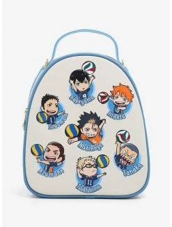 Television Haikyu!! Chibi Team Portraits Convertible Mini Backpack - BoxLunch Exclusive