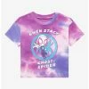Marvel Spider-Man Chibi Gwen Stacy Tie-Dye Toddler T-Shirt - BoxLunch Exclusive -boxlunch store 18246995 hi