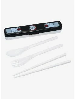 Television Demon Slayer: Kimetsu No Yaiba Reusable Utensil Set