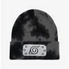 Naruto Shippuden Hidden Leaf Village Tie-Dye Cuff Beanie - BoxLunch Exclusive -boxlunch store 18809331 hi