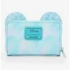 Television Loungefly Disney Minnie Mouse Sequin Bow Small Zip Wallet - BoxLunch Exclusive -boxlunch store 19323803 hi
