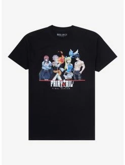 Television Fairy Tail Group Portrait T-Shirt - BoxLunch Exclusive
