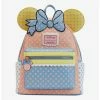 Television Loungefly Disney Minnie Mouse Pastel Polka Dot Figural Mini Backpack -boxlunch store 19620000 hi