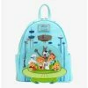 Television Loungefly The Jetsons Group Portrait Spaceship Mini Backpack -boxlunch store 19620002 hi