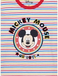 Television Disney Mickey Mouse Oh Boy Striped Long Sleeve T-Shirt - BoxLunch Exclusive -boxlunch store 19688916 av2