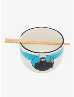 Television Jujutsu Kaisen Gojo Satoru Ramen Bowl With Chopsticks -boxlunch store 19858181 av2