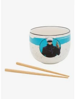 Television Jujutsu Kaisen Gojo Satoru Ramen Bowl With Chopsticks -boxlunch store 19858181 av3