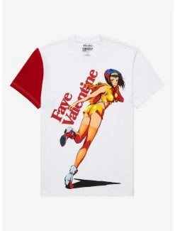 Television Cowboy Bebop Faye Valentine Contrast Sleeve T-Shirt - BoxLunch Exclusive