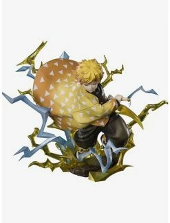 Television Bandai Spirits Demon Slayer: Kimetsu No Yaiba FiguartsZERO Zenitsu Agatsuma (Thunder Flash Ver.) Figure