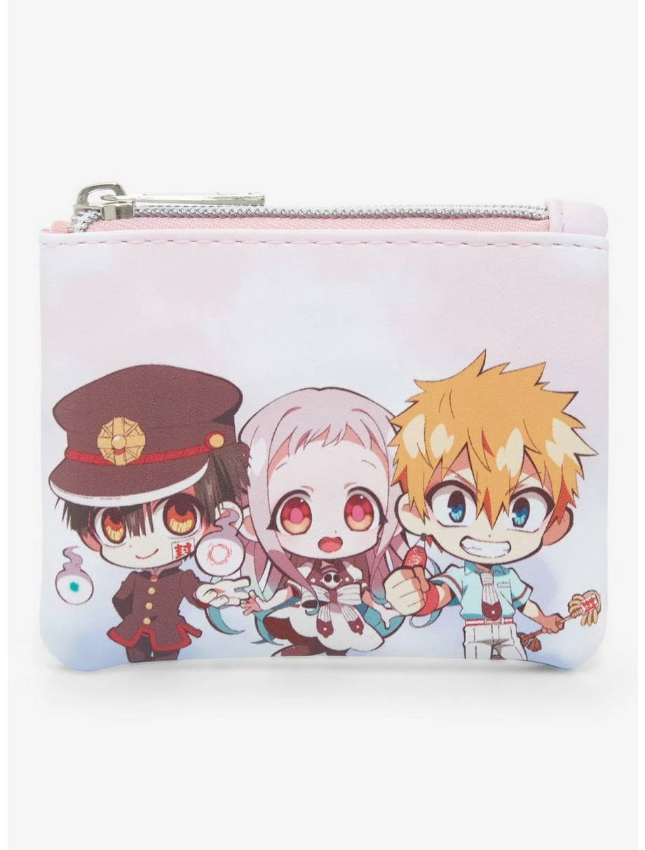 Television Toilet-bound Hanako-Kun Chibi Group Portrait Coin Purse - BoxLunch Exclusive 3 Television Toilet-bound Hanako-Kun Chibi Group Portrait Coin Purse - BoxLunch Exclusive