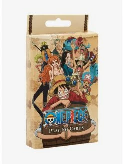 Television One Piece Straw Hat Crew Playing Cards -boxlunch store 20127792 av3