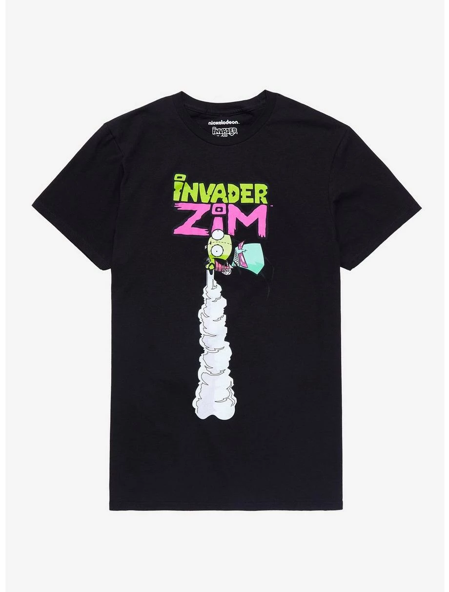 Television Nickelodeon Invader Zim Gir & Zim T-Shirt - BoxLunch Exclusive 3 Television Nickelodeon Invader Zim Gir & Zim T-Shirt - BoxLunch Exclusive